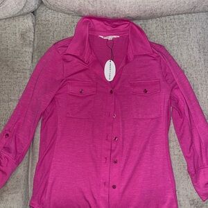 Pink Button Down Shirt